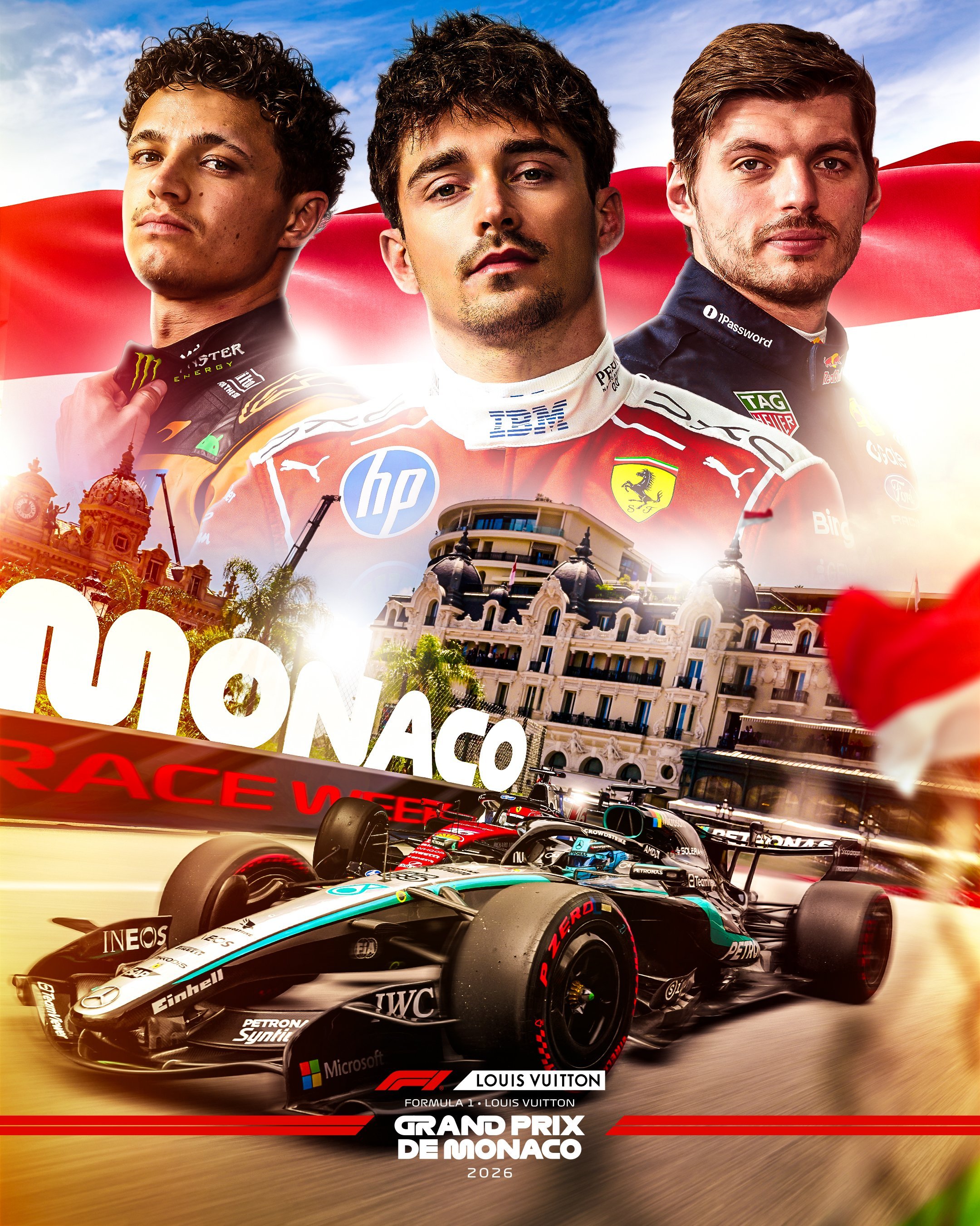 2026 Monaco Grand Prix Posters